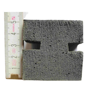 K9000 JOINT MOUSSE rainuré 50x50mm CAOUTCHOUC NATUREL