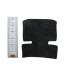 K9002-1 GASKET WITH SLOTS 60x50mm MOOS CAOUTCHOUC NATURAL 