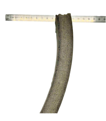 K9023 NR MOSS RUBBER SEAL PROFILE 25x50mm