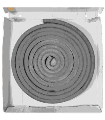 K9023 NR MOSS RUBBER SEAL PROFILE 25x50mm