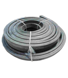 K9002-1 GASKET WITH SLOTS 60x50mm MOOS CAOUTCHOUC NATURAL 