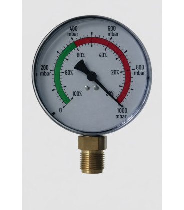 K5004 VACUOMETRE DIAMETRE 40 MM