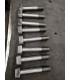 Fastening bolts for gripping pads