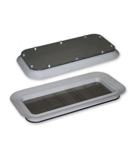 K01811 VENTOUSE SIDERURGIQUE 410 x 810 MM NBR GRIS