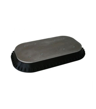 K01600 SUCTION PAD STEEL INDUSTRY 350 x 600 MM BLACK NBR