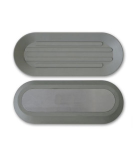 K02121 SUCTION PAD  120 x 300 MM NBR GREY