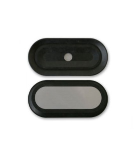K02090 SUCTION PAD  90 x 190 MM BLACK NBR