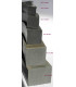 K9004 MOUSSE EPDM NOIRE 20X20