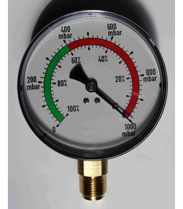 K5003 VACUOMETRE DIAMETRE 100 MM 