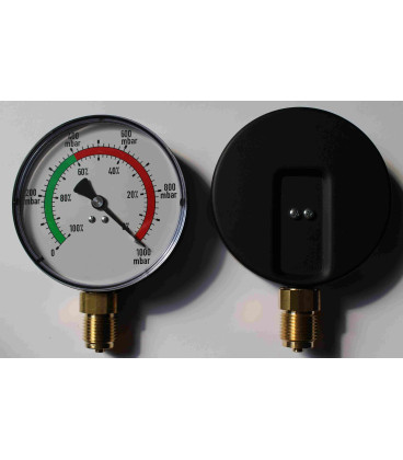 K5003 VACUOMETRE DIAMETRE 100 MM 