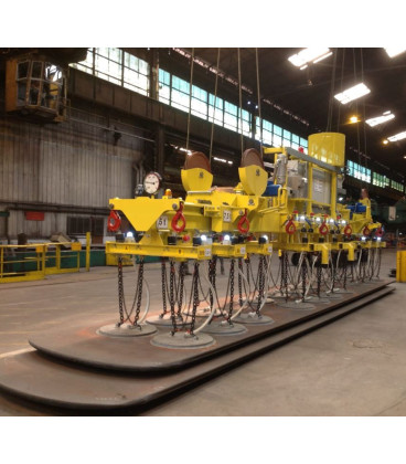 Palonnier à ventouse pour tôles fortes