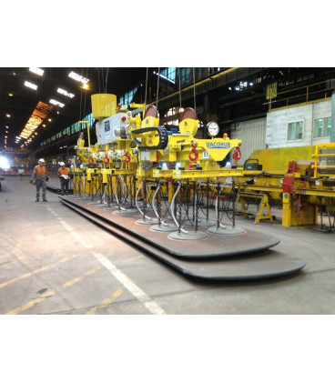 Palonnier à ventouse pour tôles fortes