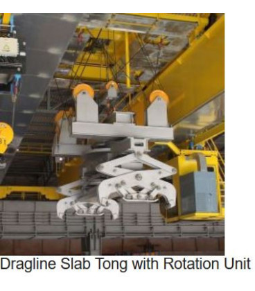 DRAGLINE SLAB TONGS HEPPENSTALL
