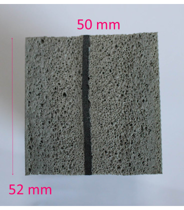 K9009  GREY RUBBER SEAL 50x50mm 