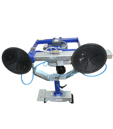 Vacuum lifting device for sheet metal and waterproof products